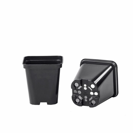 Doniczka produkcyjna kwadratowa V0.5l, 9х9х9.6cm Р9 - Zdjęcie №1