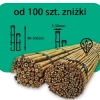 Tyczki bambusowe 120 cm (Ø 10/12 mm) : zmniejszona - Zdjęcie №1